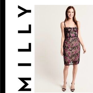 Milly Bustier Cocktail Dress